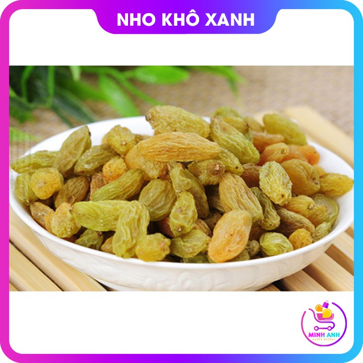 [LOẠI NGON] Nho Khô Xanh Không Hạt Chua Ngọt Dễ Ăn | BigBuy360 - bigbuy360.vn
