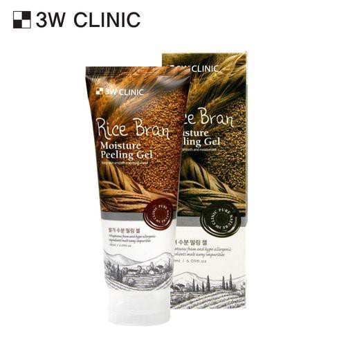 Sữa rửa mặt làm sạch sâu và sáng da chiết xuất từ lúa mạch 3W CLINIC BROWN RICE CLEANSING FOAM 100ml-Hàn Quốc Chính Hãng