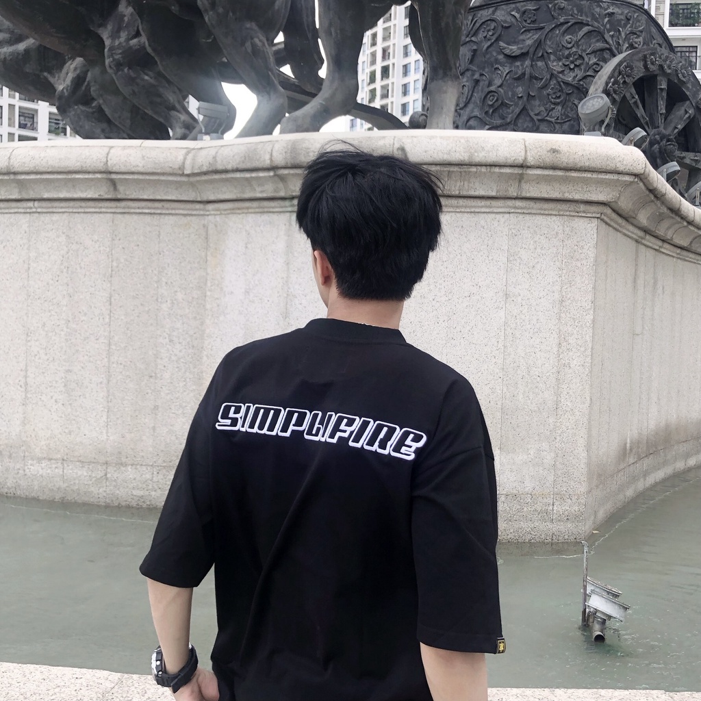 Áo thun Nam Nữ Thêu 100% Cotton SIMPLIFIRE