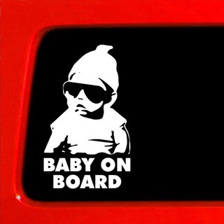 Miếng Dán Trang Trí Xe Ô Tô Hình Chữ Boy Baby On Board
