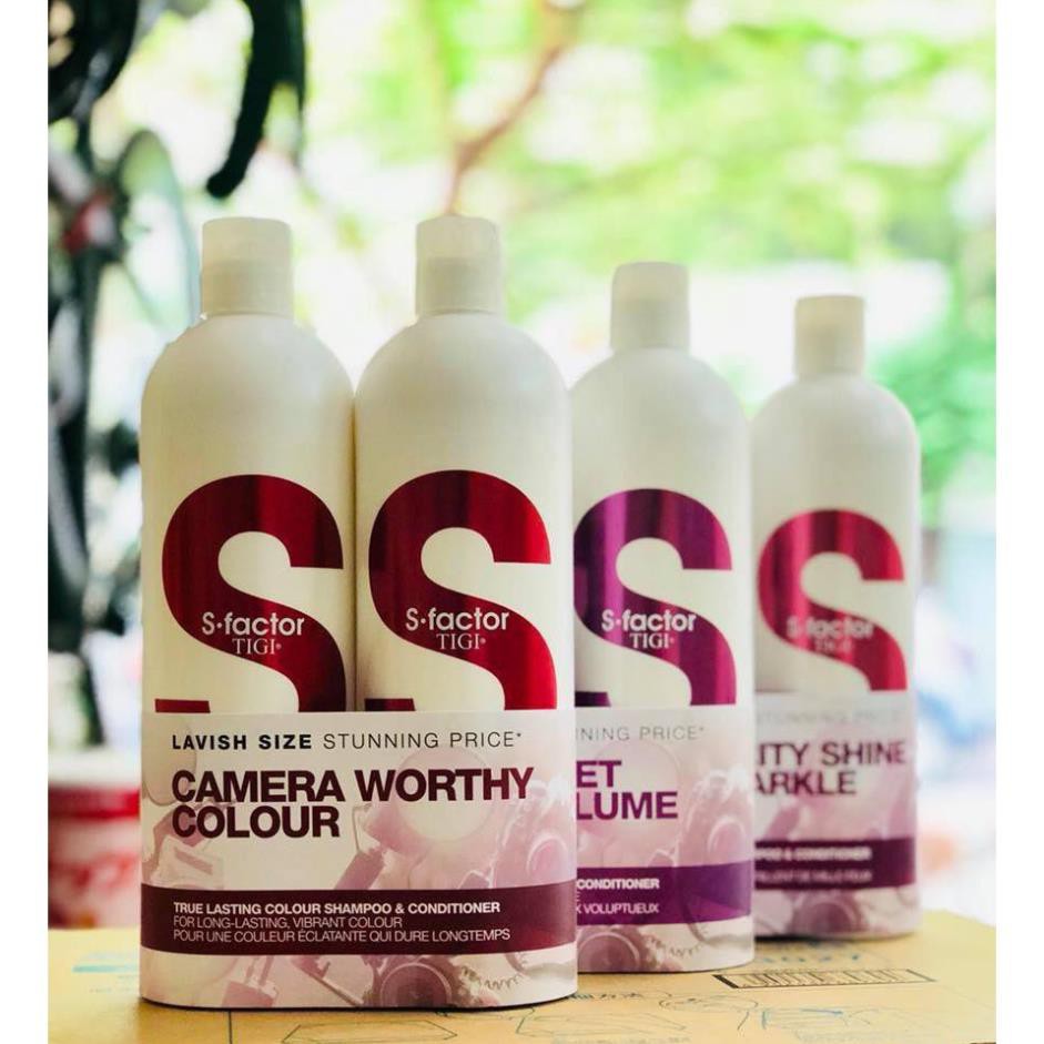 DẦU GỘI TIGI TRẮNG DÒNG CAO CẤP NHẤT S FACTOR 750ml Gồm Gội Và Xả | BigBuy360 - bigbuy360.vn