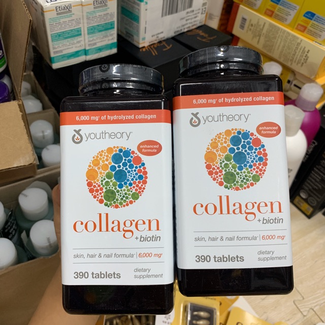 Viên uống bổ xung colagen mỹ youtheory hàng chính hãng mỹ [Hộp 390 Viên] | BigBuy360 - bigbuy360.vn