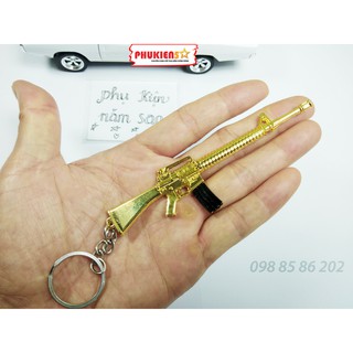 Móc khóa Pubg M4164 gold cực chất - Chất liệu kim loại - sơn tĩnh điện cực bền