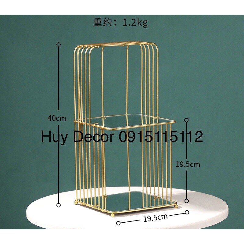 Kệ đựng mỹ phẩm phong cách Basic hình chữ nhật