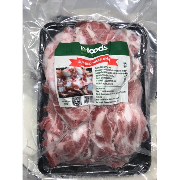Sườn sụn non thái sẵn khay 500gr ( Giao Hàng Hà Nội )