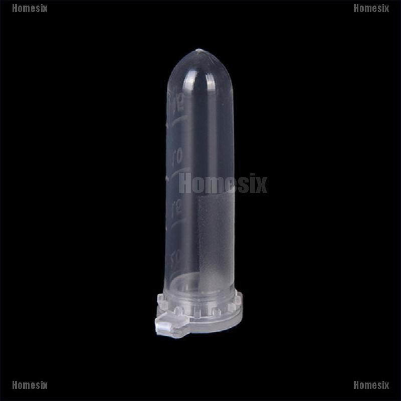 Set 100 ống nghiệm ly tâm mini trong suốt bằng nhựa dung tích 2ml