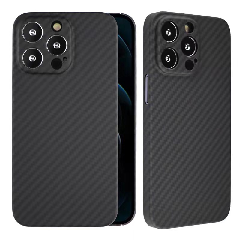 Ốp Điện Thoại Sợi Carbon Kevlar Chống Rơi Cho iphone 12 Pro Max