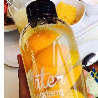 Bình thủy tinh pongdang detox 1000ml