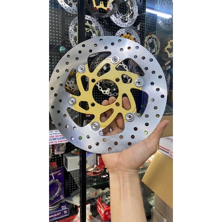 Đĩa yaz Enkei 4 lỗ ra 260mm có hàng.  Gắn như zin cho winner đi mâm 4 lỗ. Dày 300mm. Thép siêu cứng