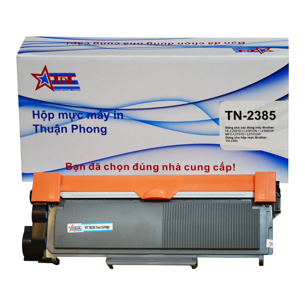 Hộp mực Thuận Phong TN-2385 dùng cho máy in Brother HL-L2321D/ L2361DN/ L2366DW/ MFC-L2701D/ L2701DW