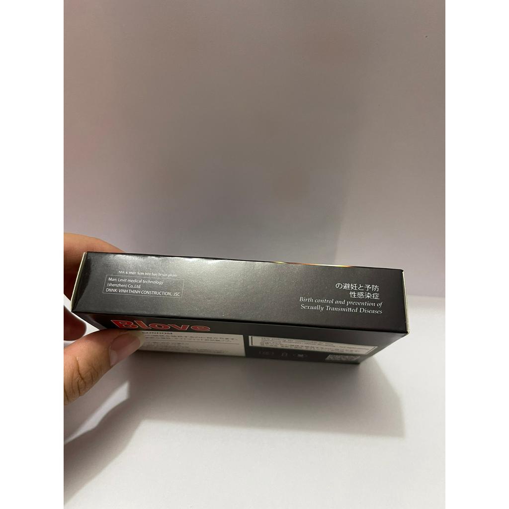 Bao cao su Blove, có gai siêu mỏng, kéo dài thời gian quan hệ - Hộp 10 bao