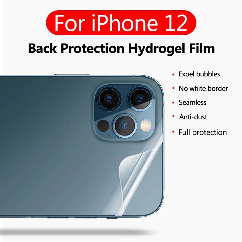 Miếng dán bảo vệ mặt lưng cho iPhone 15 14 13 12 11 Pro XS Max 12 Mini X XR SE 2020 8 7 6 6s Plus