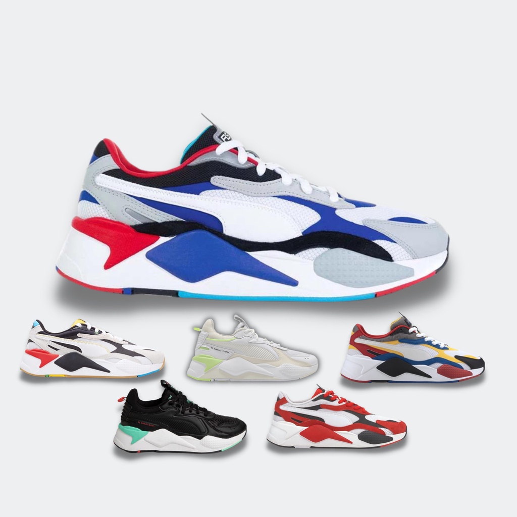 Giày Puma Nam 🔴CHÍNH HÃNG🔴 Giày Puma RS-X3 Nam 6 Màu Cực Đẹp - [37157005 - 37157004 - 37187001- 37288401]