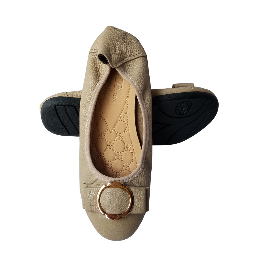 Giày Búp Bê Da Bò Cao Cấp BIGBEN BB87