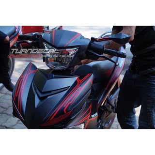 Tem Trùm Exciter 150 Light đen đỏ