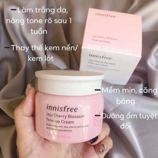 Kem dưỡng trắng da innisfree jeju cherry blossom bản 2019 ( hàng chính hãng )