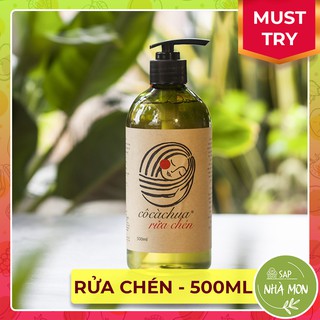 🍅 Nước Rửa Chén Cô Cà Chua - Nước Rửa Chén Bát Sinh Học Hữu Cơ 500ml