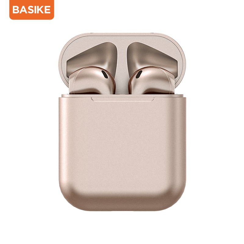 BASIKE TW56 Bluetooth In-Ear Headphones Compatible with Huawei Samsung Xiaomi Oppo iphone 6/6s 7 8 x 11 12