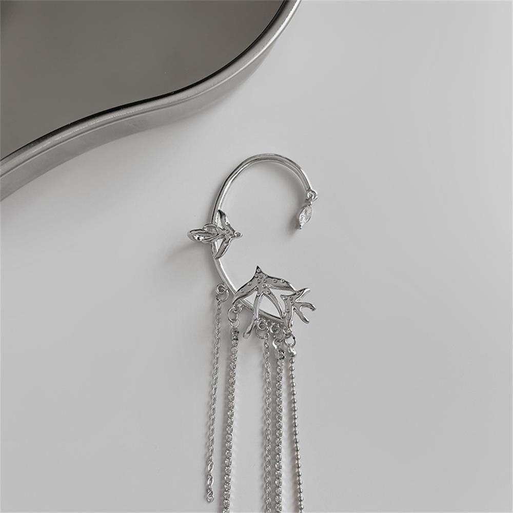 Khuyên Tai Không Xỏ Thời Trang Cho Nam Nữ|(MớI) Khuyên VàNh Tai ĐíNh Đá Xinh XắN