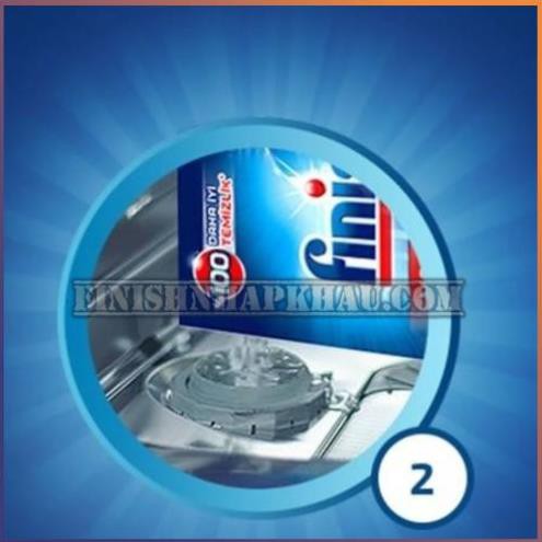 Muối 1,2kg Finish - Special Salt - Làm Mềm Nước Trong Khoan Máy - Chính Hãng