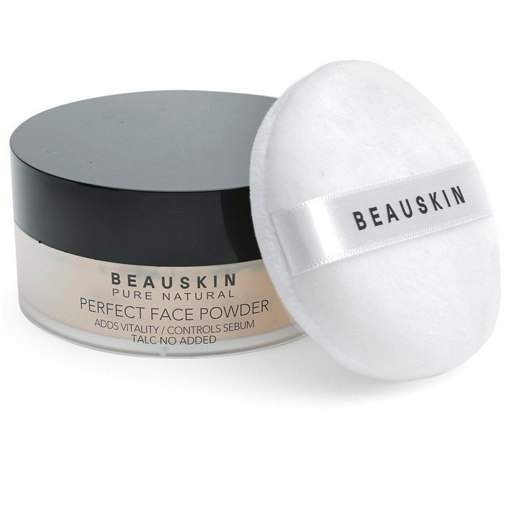 Phấn bột siêu mịn kiềm dầu Beauskin Perfect Face Powder Hàn Quốc (30g)