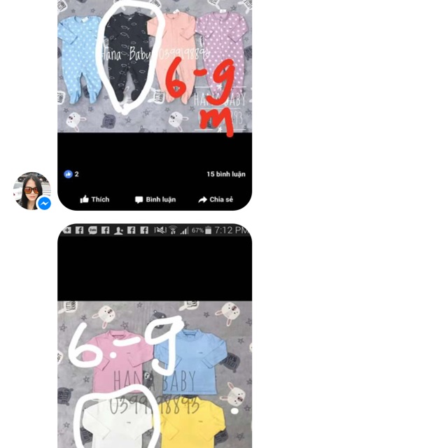 Quần áo bé Phạm Cúc