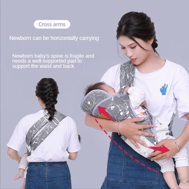 Đai địu em bé đeo phía trước đa năng