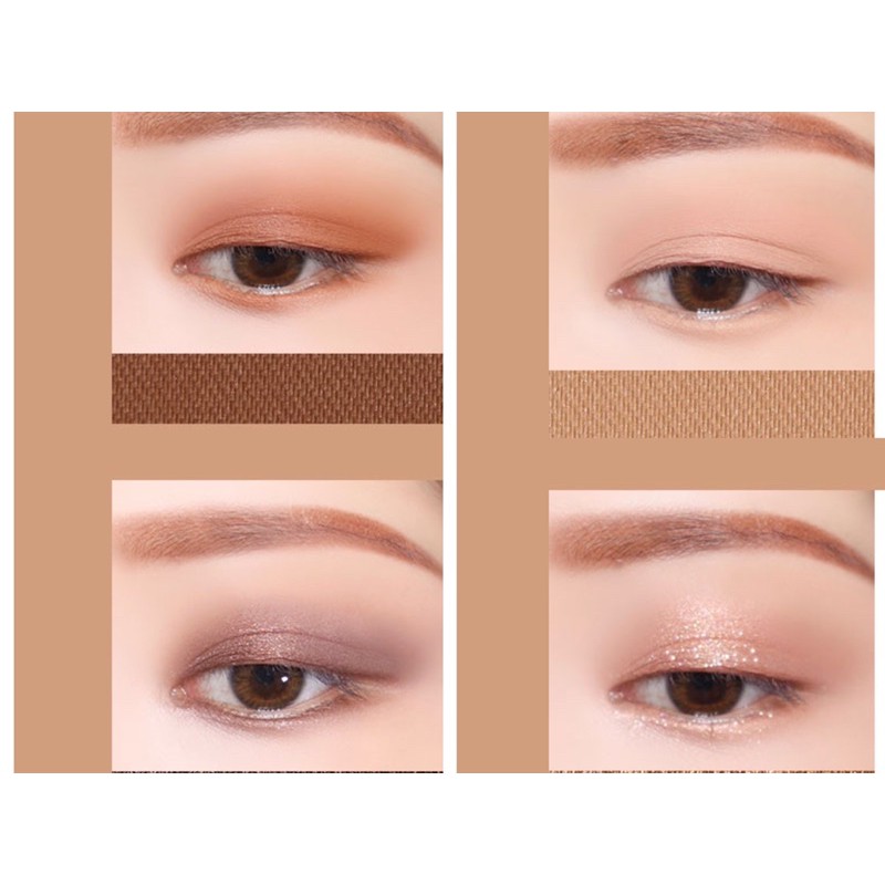 Bảng Phấn Mắt 4 Màu Peach C Eye Shadow Palette