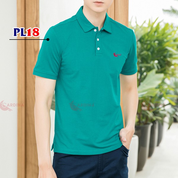 Áo Polo Nam Cộc Tay Cardina Chất Cotton Cá Sấu Xịn Hàng Xuất Nhật