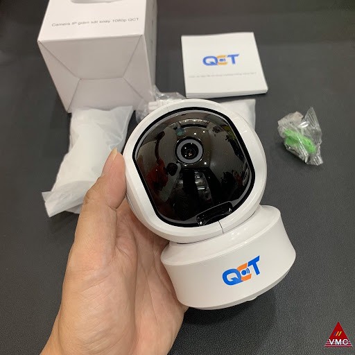 Camera wifi  QCT - Camera ip xoay 360 độ - Bản quốc tế - BH 5 năm lỗi 1 đổi 1 toàn quốc