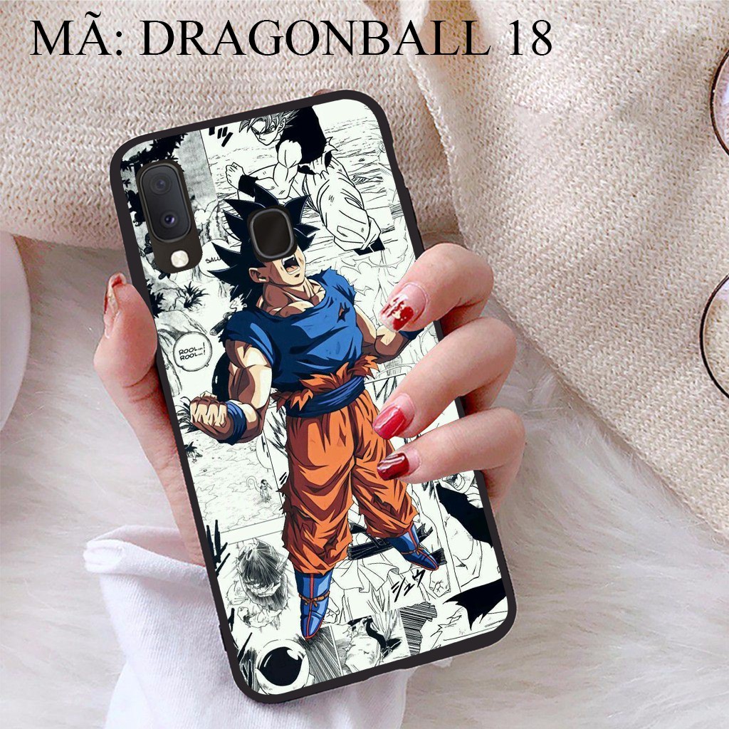 Ốp lưng Samsung A20E viền dẻo TPU BST Dragon Ball