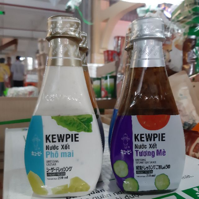 ( Chính Hãng) Nước Sốt Đủ Vị Kewpie chai 210ml