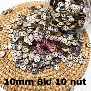 Nút Gỗ Dừa Trang Trí Handmade