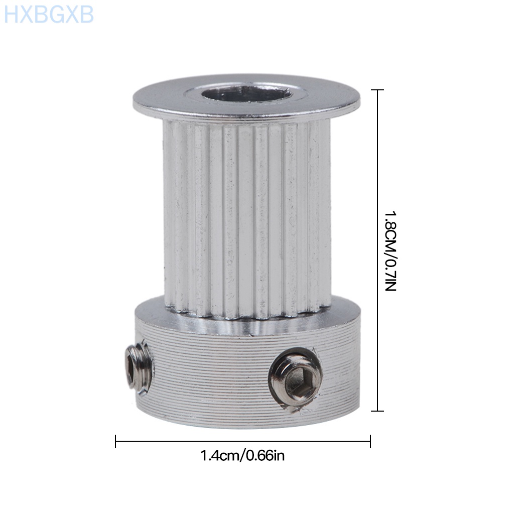 Bánh Xe Ròng Rọc Bằng Nhôm 10mm 16t Cho Máy In 3d Lỗ Trong 10mm Hxbg