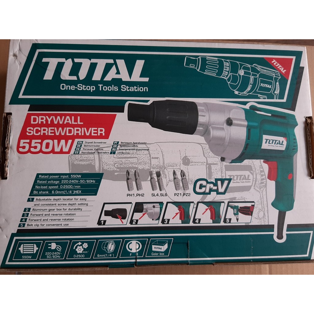 MÁY BẮN VÍT THẠCH CAO/ TOL 500W TOTAL TD2561