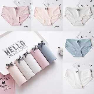 【HUAER】Quần Lót Cotton Viền Ren Quyến Rũ Cho Nữ