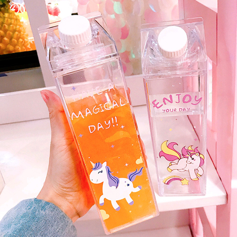 Bình Uống Nước In Hình Kỳ Lân Đáng Yêu