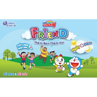 Tã quần/ bỉm quần goon friend s10/m9/l8/xl7/xxl6