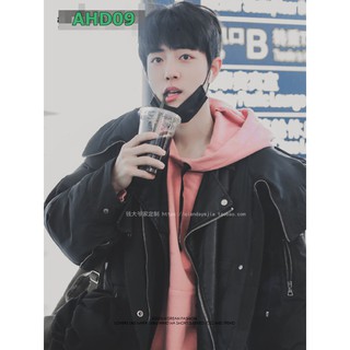 ORDER Áo hoodie hồng/áo nỉ/áo trùm đầu TIÊU CHIẾN TRẦN TÌNH LỆNH XIAO ZHAN THE UNTAMED AHD09