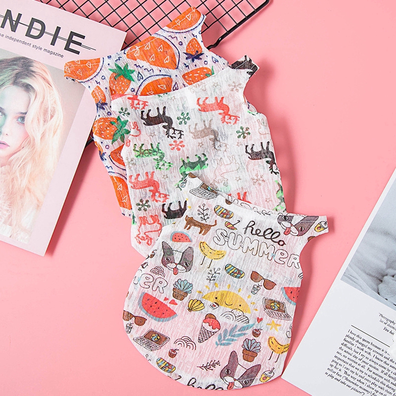 Áo Thun Mùa Hè Cho Thú Cưng