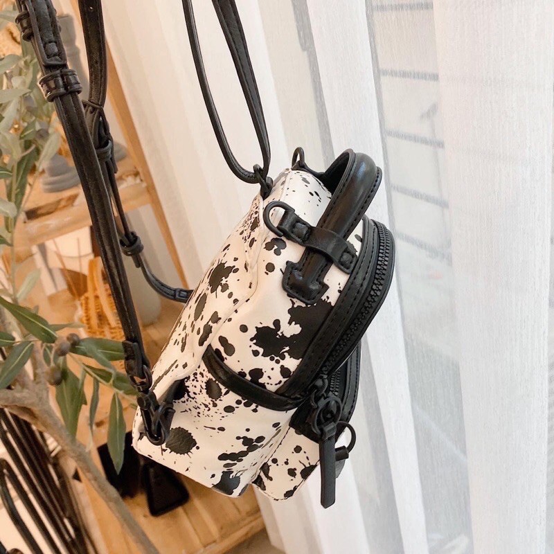 Balo siêu hot bò sữa balo mini size 18