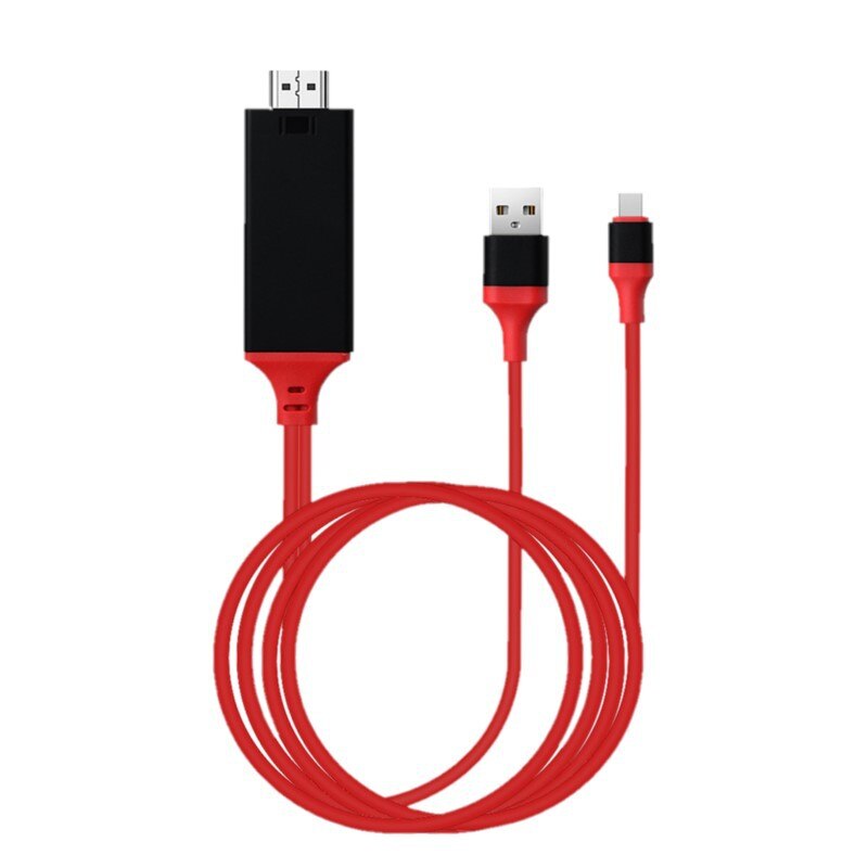 Dây Cáp Chuyển Đổi 3 Trong 1 Loại C Sang Hdmi 4kx2k Hdtv Mhl Sang Hdmi Dùng Cho Iphone Ipad Samsung Galaxy S8