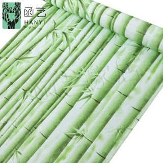 Cuộn 10Met giấy dán tường Trúc (Khổ 10met x 0.45met)