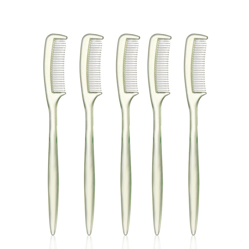 [Hàng mới về] Lược Chải Lông Mi Lông Mày Bằng Nhựa Trang Điểm Nhỏ Gọn Tiện Lợi Cho Nữ