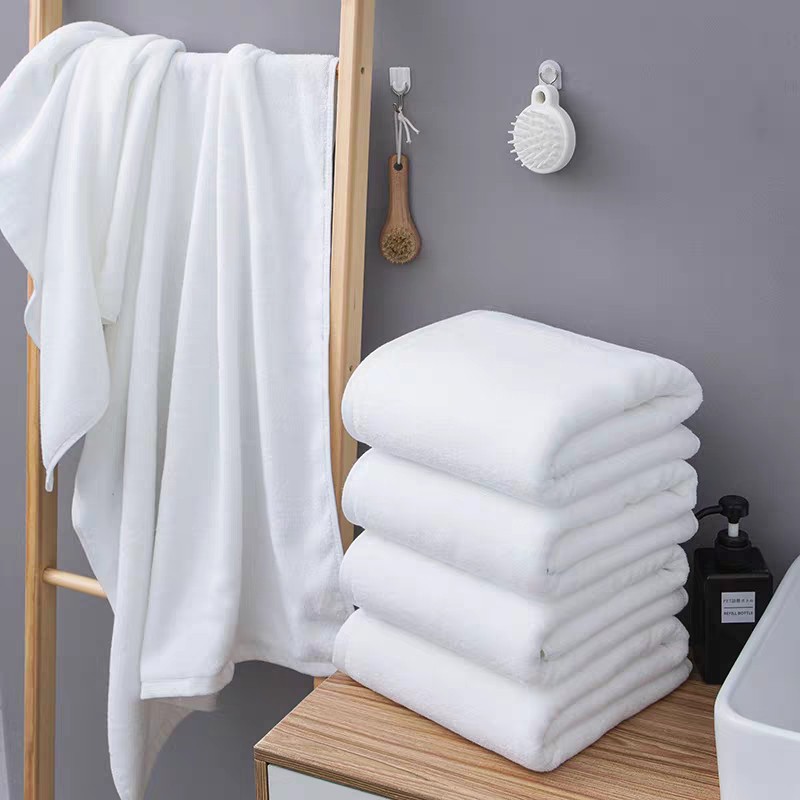 Khăn tắm nhà nghỉ khách sạn homestay kt 60x120 cm nặng 250g khăn bông 100% cotton tự nhiên nhanh khô thấm hút tốt