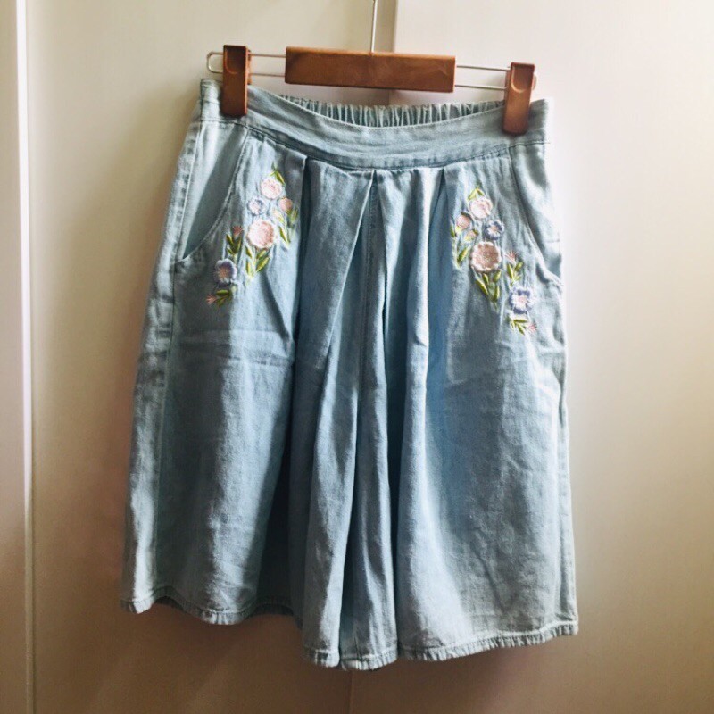 Quần lửng gối jean thun tây kaki secondhand 2hand si