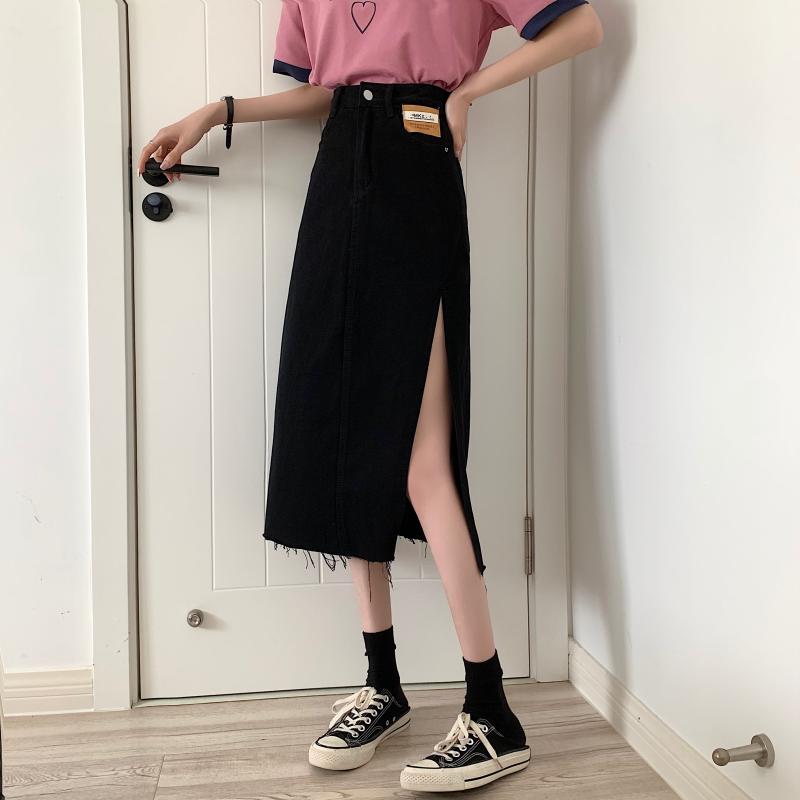 Chân Váy Midi Lưng Cao Kiểu Hàn Quốc Thời Trang Mùa Hè Cho Nữ