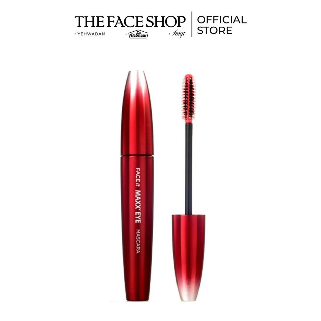 [Mã FMCGM100 - 10% đơn 500K] Mascara TheFaceShop Face It Maxx' Eye Mascara 11g