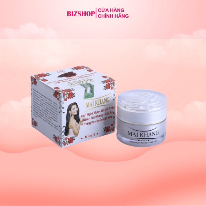 Kem ngừa mụn, trắng da, ngừa vết thâm nám Mai Khang 25g