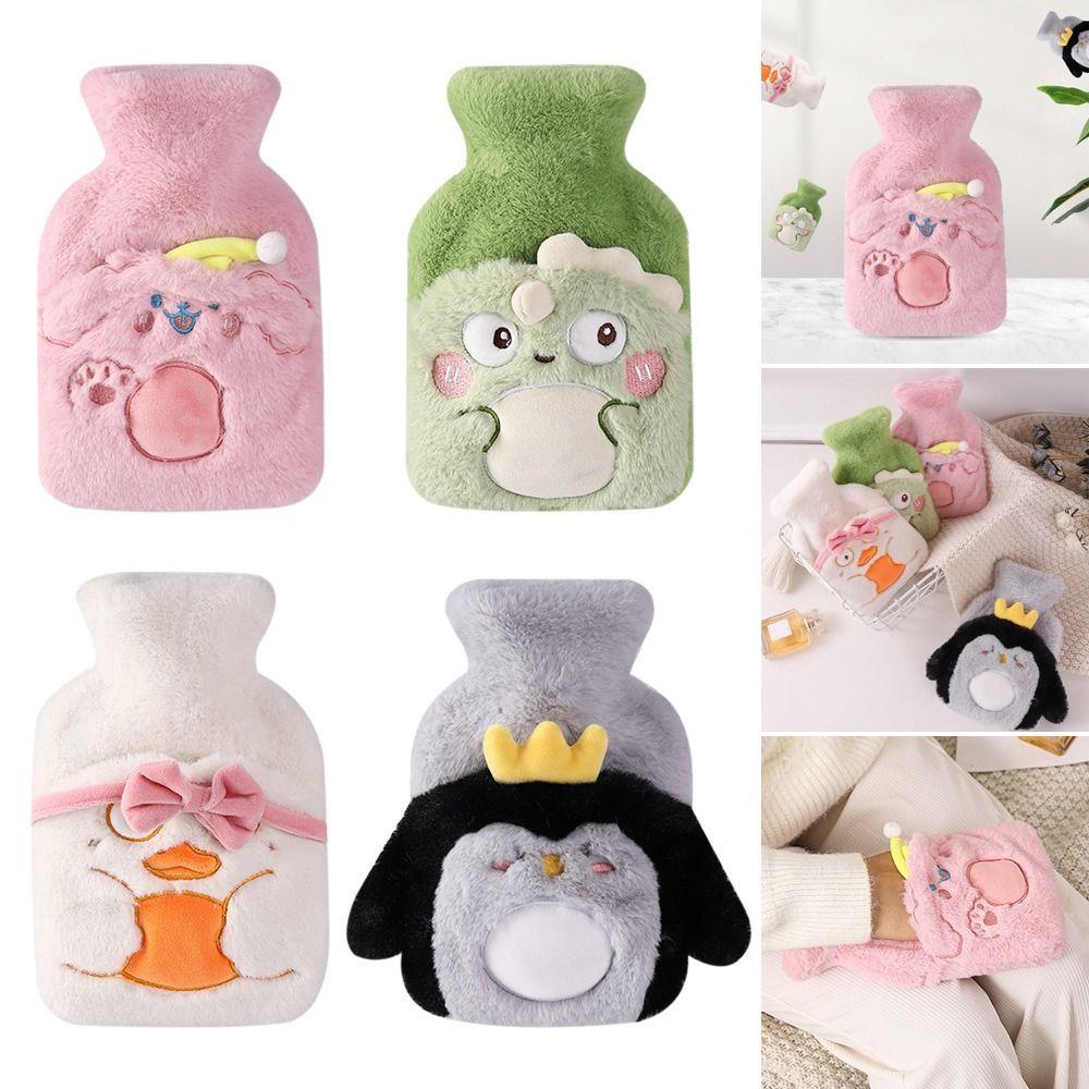 ORIENTLII Túi Chườm Nóng Mini Chống Nổ Họa Tiết Hoạt Hình Dễ Thương